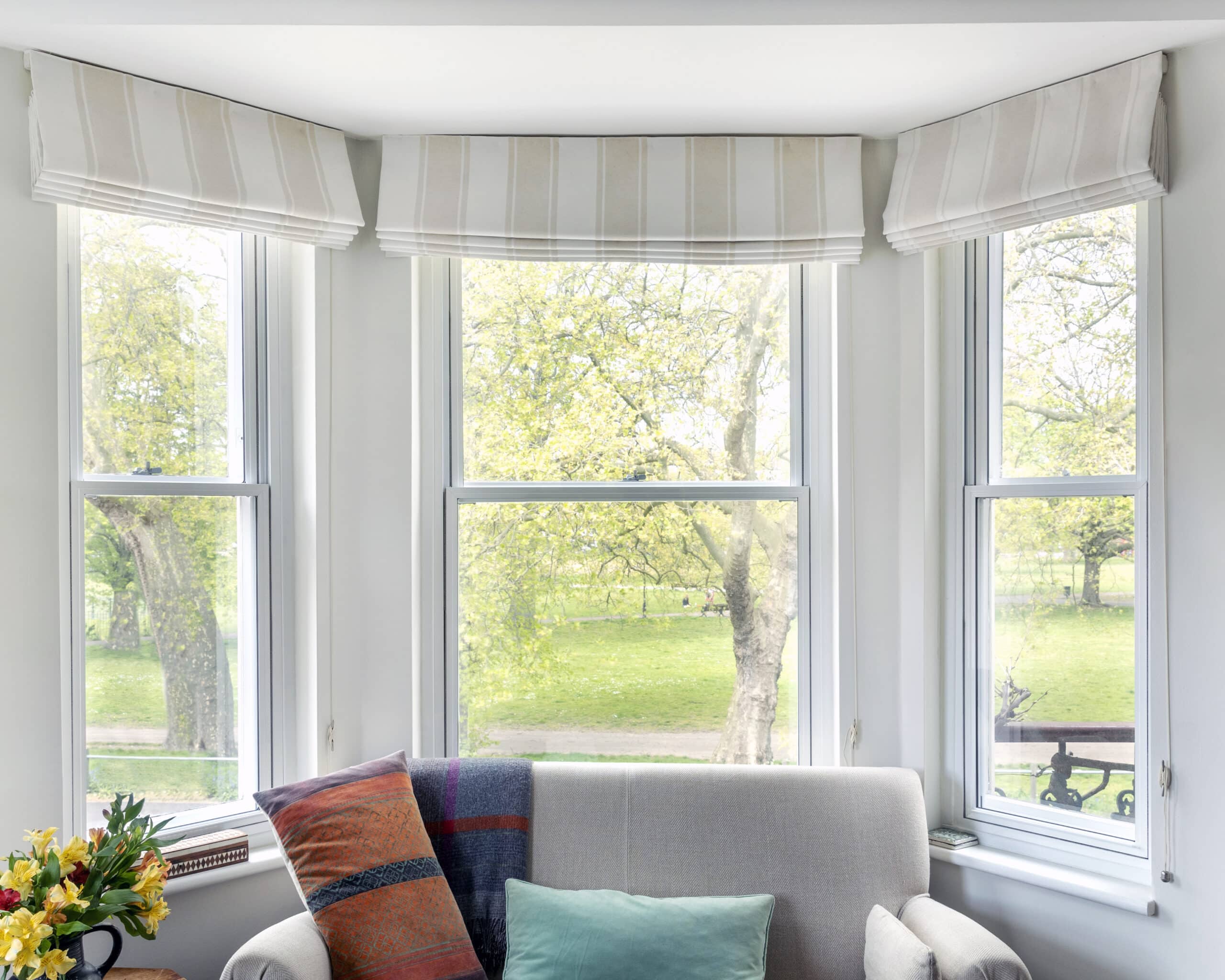 Aluminium Secondary Glazing Bay Window